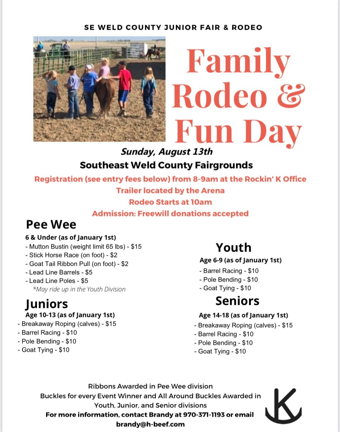 2023 Family Rodeo & Fun Day