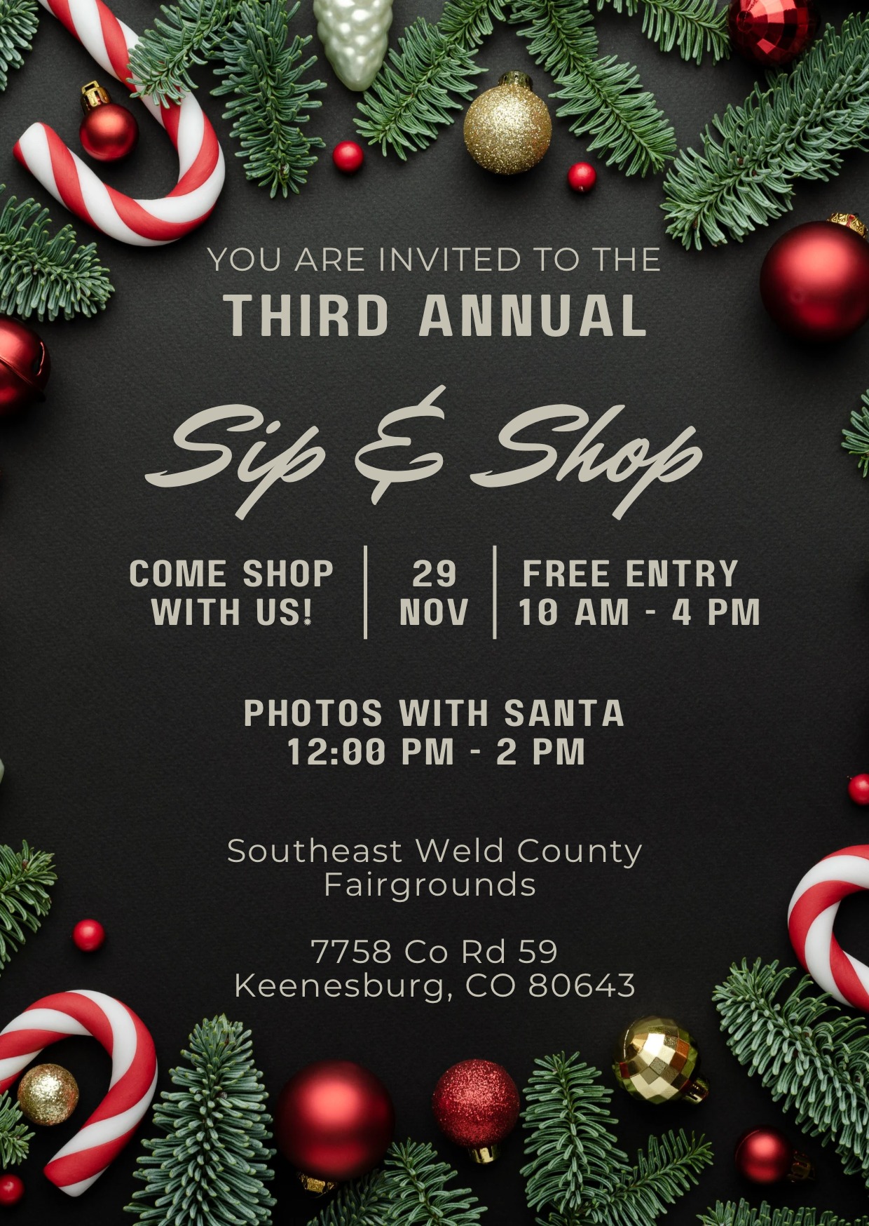 Sip and Shop at SEWCF - 2025