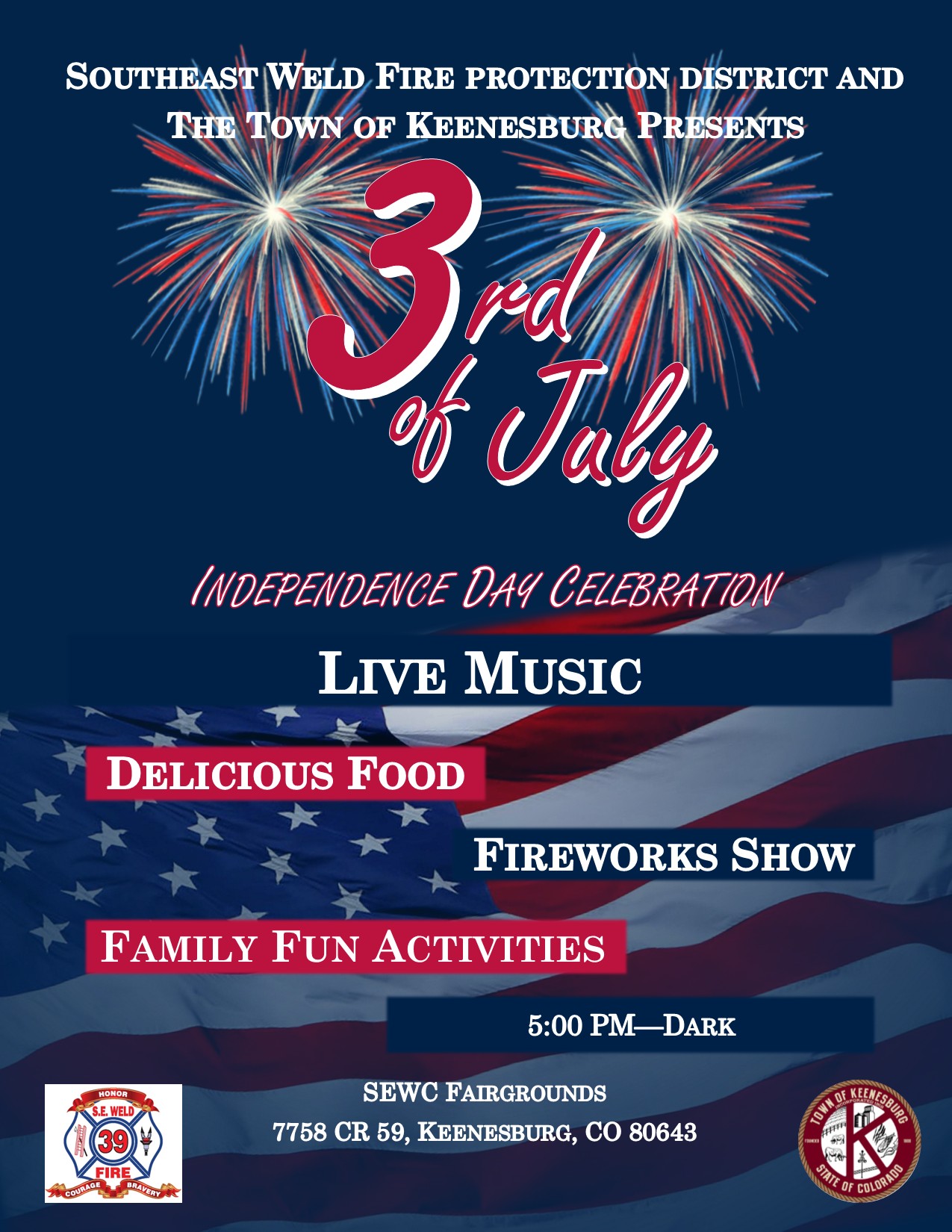 3rd of July Fireworks