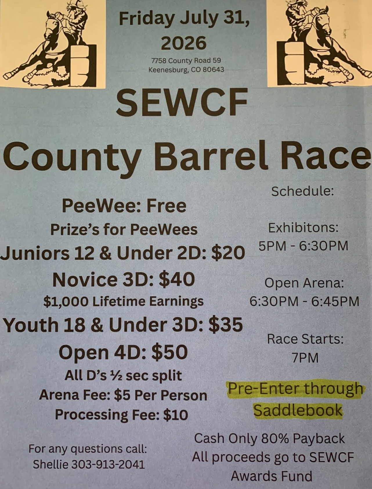 SEWCF - Barrel Racing