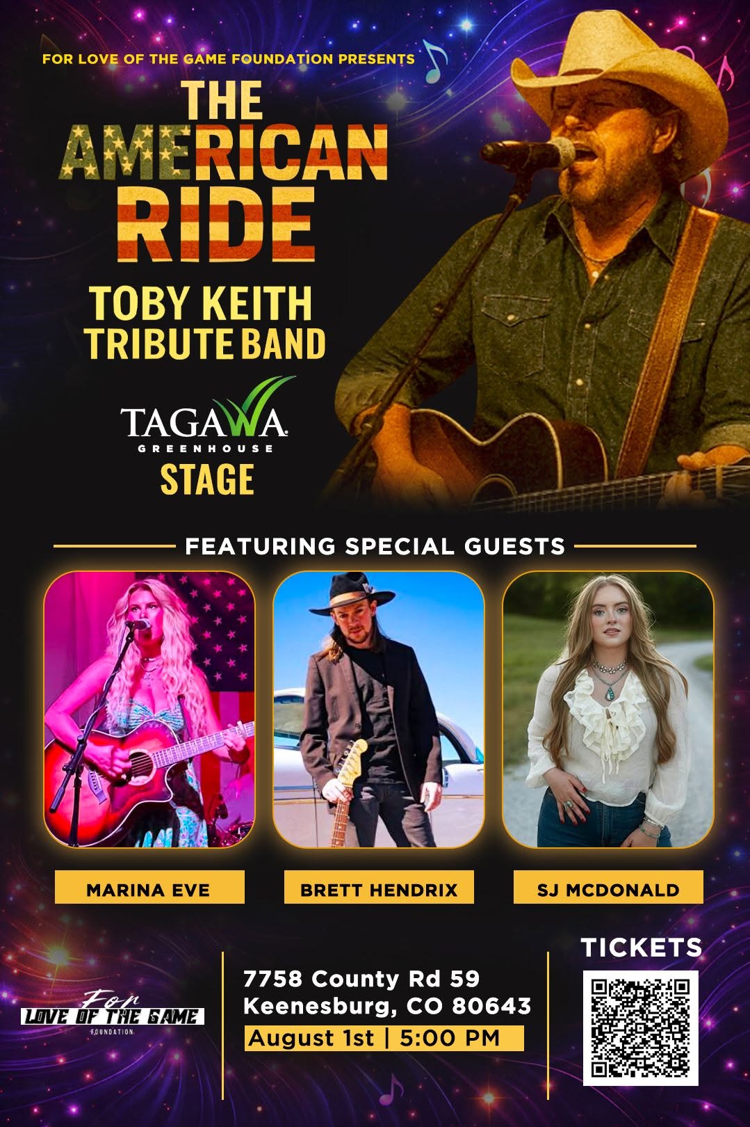 SEWCF - The Amercian Ride Tribute Concert