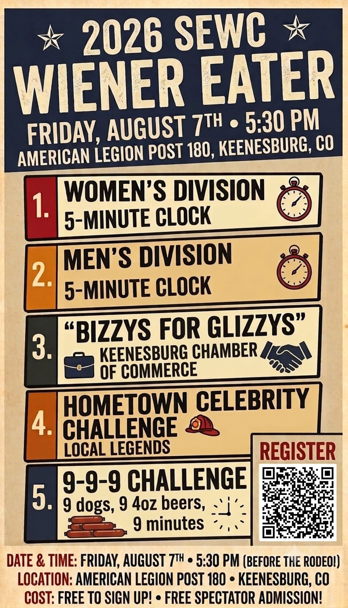 SEWCF - Weiner Eater Contest