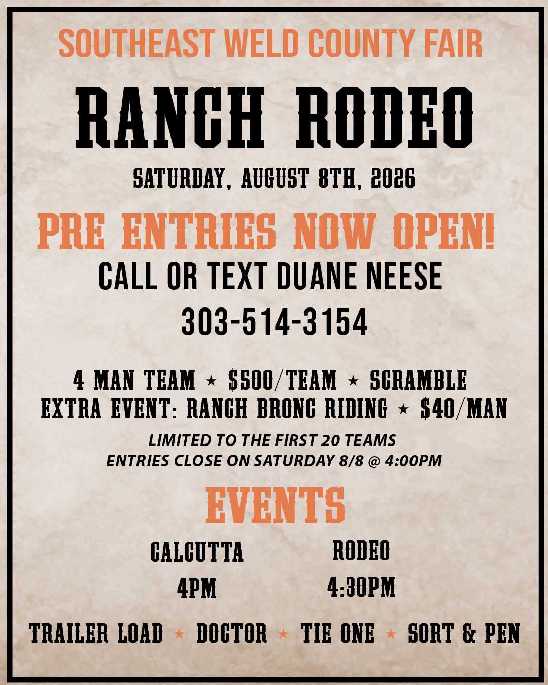 Ranch Rodeo Ad-100