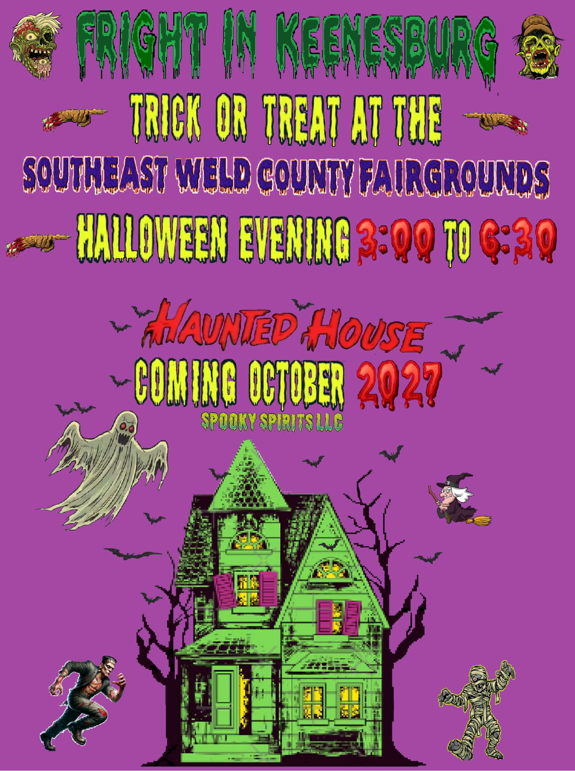 SEWCF - Fright In Keenesburg Trick or Treat